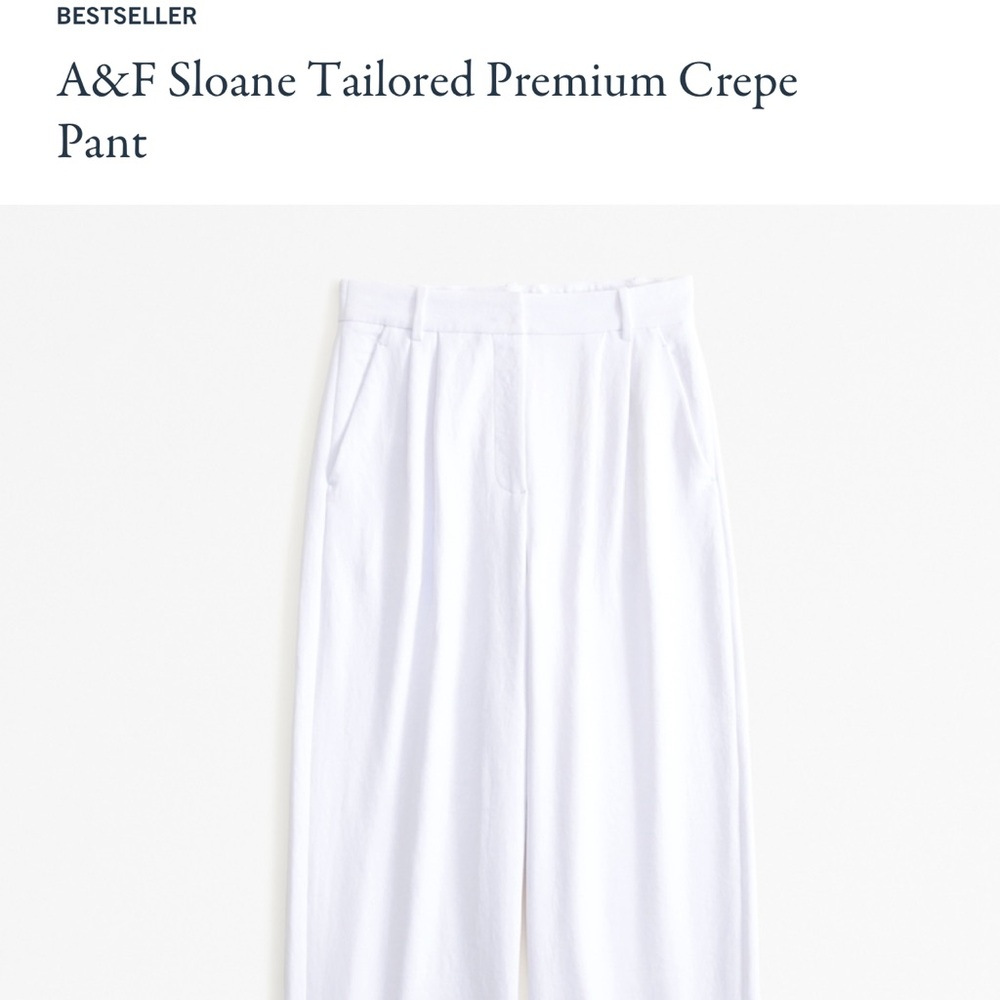 Sloane White Pant